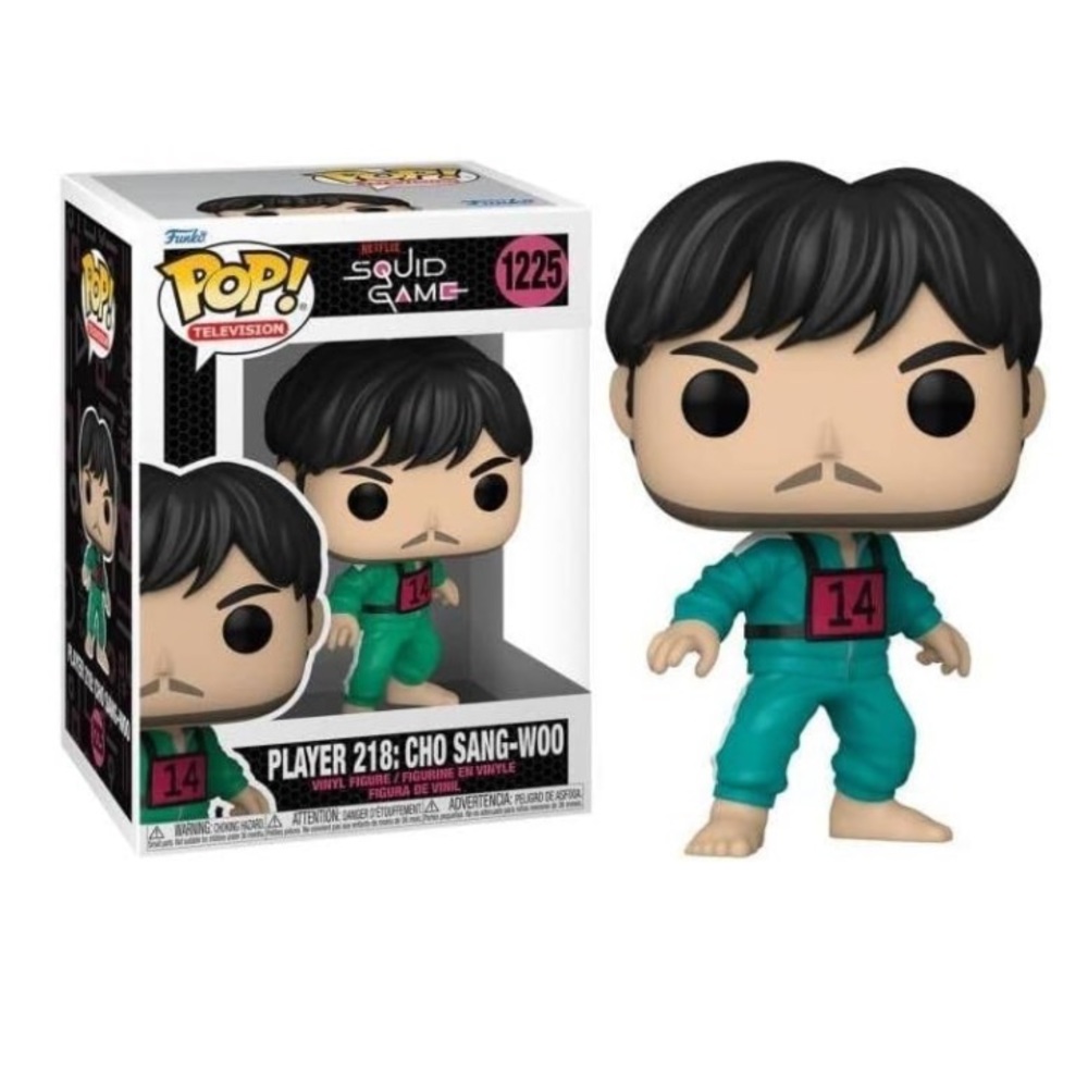 Funko POP TV: Squid Game- Player 218: Cho Sang-Woo